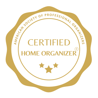 American Society of Professional Organizers, Certified Home Organizer seal logo