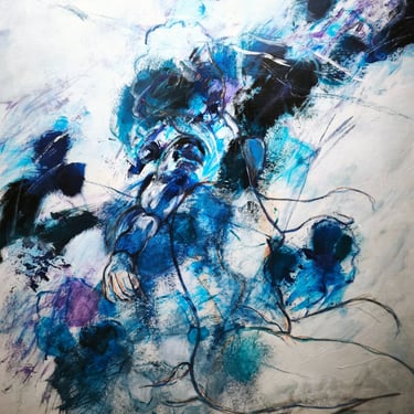Hiver - Acrylique sur toile - 2025