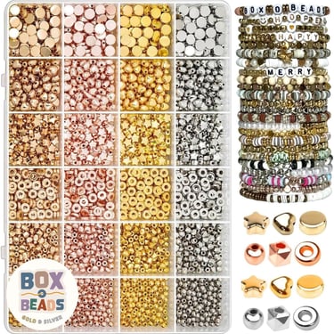 Mix Bead in Gold and Silver