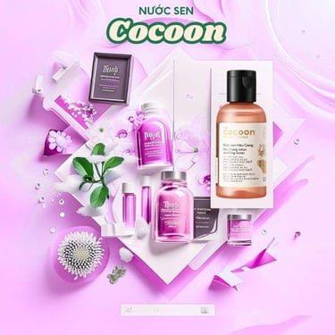 Nước sen hậu giang 170ml cocoon 