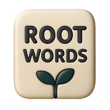 Vocabulary from root words like Word Power Made Easy Hindi explained