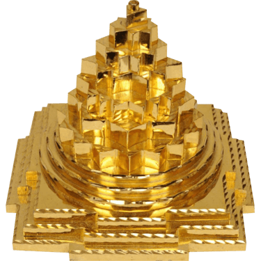 brass sri yantra 