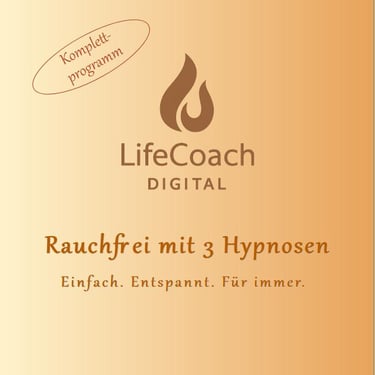Rauchfrei-Paket mit drei Hypnosen zur Unterstützung beim Nichtrauchen