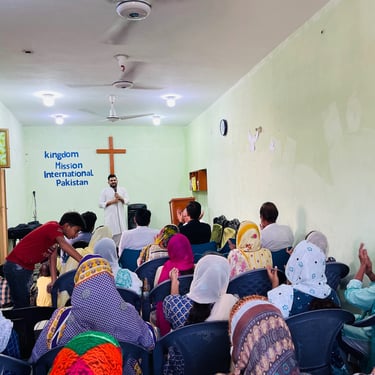KMI Pakistan Church , Ministry in Pakistan, Baptizing in Pakistan, Christians in Pakistan, Christian organisation in Pakistan