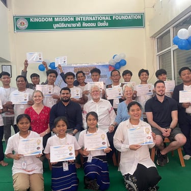 Discipleship training in Maesai, Training Pastors and Leaders in Mae Sai Chiang rai, Thailand