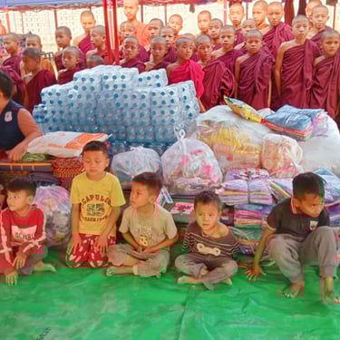 myanmar earthquake relief