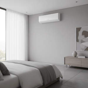 Climatisation monosplit murale installée par BH Bruno Holin à Montvendre pour une pièce unique