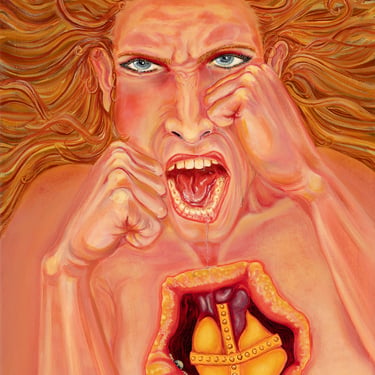 Protection A3 oil on canvas