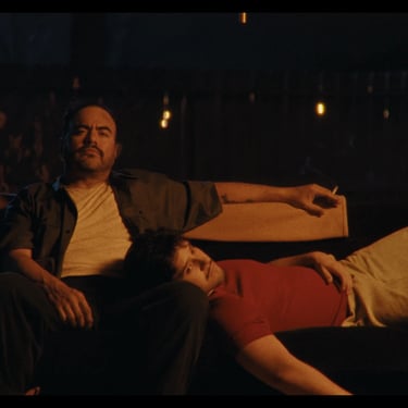 production still from the short film This Station is My Father directed by Teo Cortez