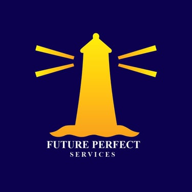 The lighthouse symbolizes clarity, guidance, and partnership in editing