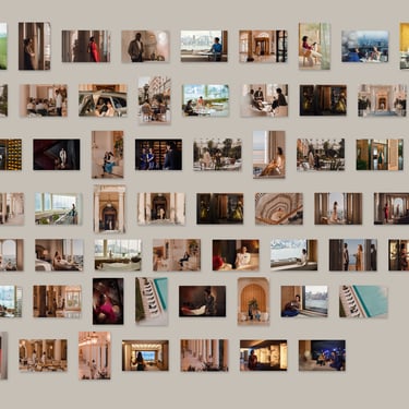 Thumbnails of a Regent photoshoot in Hong Kong and Carlton Cannes