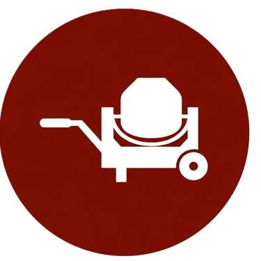 Construction Concrete Mixer Icon
