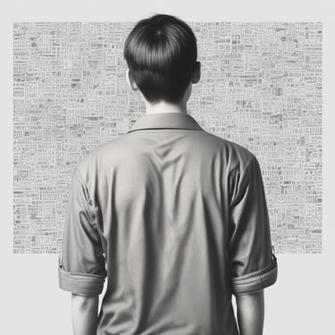 A happy student holding an acceptance letter with a bright smile.