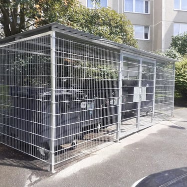 Barrandov klec na popelnice Praha 5