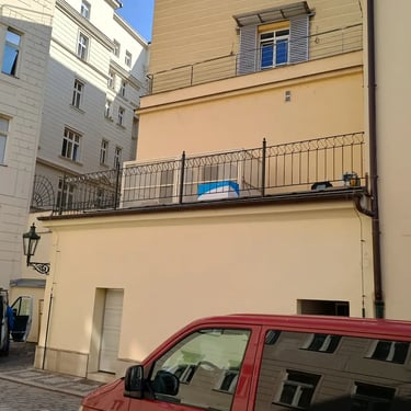 Zábradlí Václavské Náměstí Praha