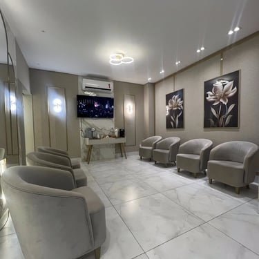 Recepçao de atendimento do consultório do Dr. Bruno Gomes dentista em Barra do Garças