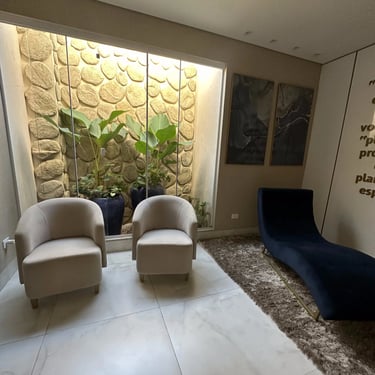 Recepçao de atendimento do consultório do Dr. Bruno Gomes dentista em Barra do Garças