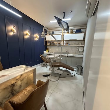 Recepçao de atendimento do consultório do Dr. Bruno Gomes dentista em Barra do Garças