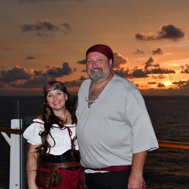 Disney Cruise Line, Wish, Pirate Nights, couple vacations