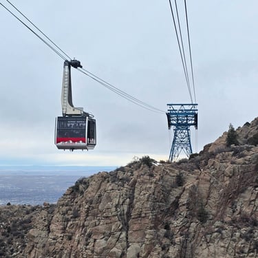 Sandia Peak Tram, New Mexico, mountains 