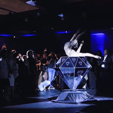 The Diamond - exclusive acrobatic act for high-end corporate events and prestige ceremonies