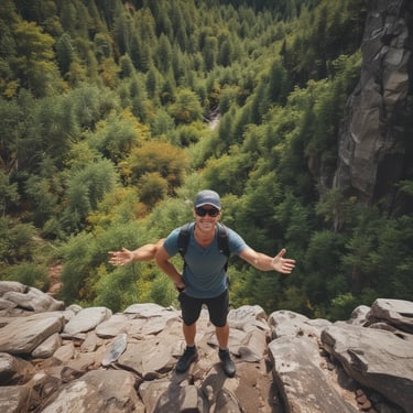 Image of a modern office space with freshly painted walls and a satisfied man in business attire.