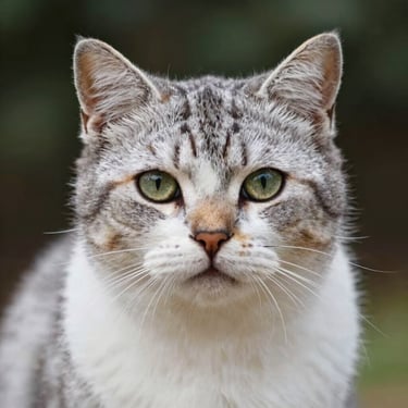 Katze mit schönem Fell