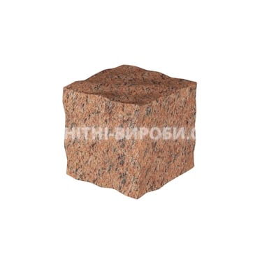 Колота гранітна бруківка лізник 10*10*10