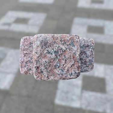 Галтована гранітна бруківка лізник 10*10*5