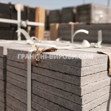 Гранітна плитка з Лізниківського граніту