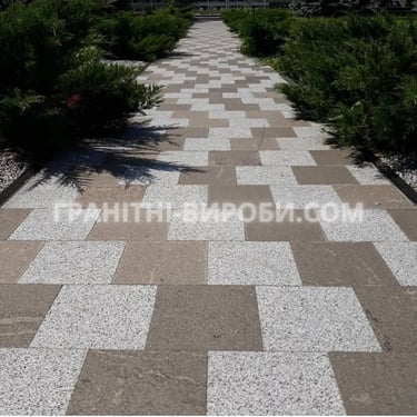 Термооброблена плитка Габро 30х30х3