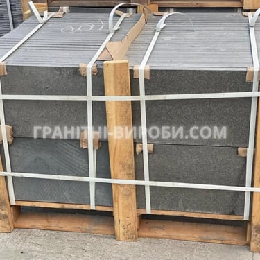 Термооброблена плитка Габро 60х30х3