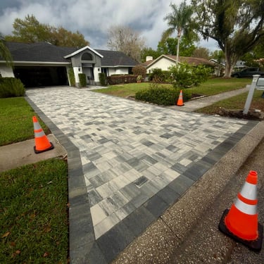 Pavers driveway