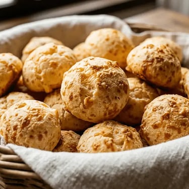 Pão de queijo low carb