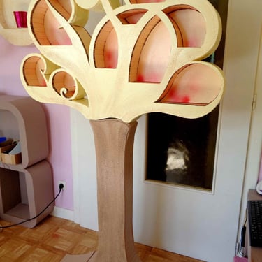 Arbre réalisé en carton