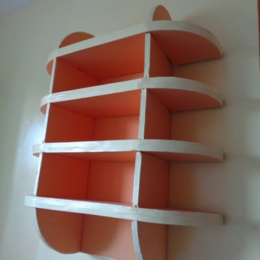 étagère murale en carton 
