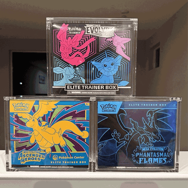 Pokémon etb acrylic case