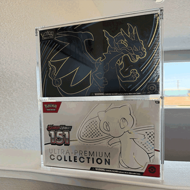 mega charizard 151 upc acrylic case
