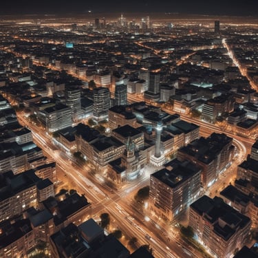 Smiling customer savoring a latte art coffee at Lumina's vibrant and welcoming coffee bar.