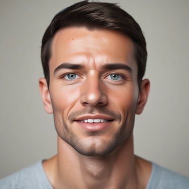 A smiling client shaking hands with Ivan Agricola in a bright office.