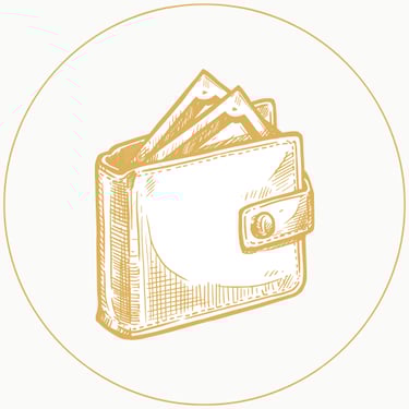 portefeuille ouvert symbolisant une gestion budgétaire