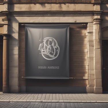 Image showing large format printing machines producing vibrant banners and vinyls.