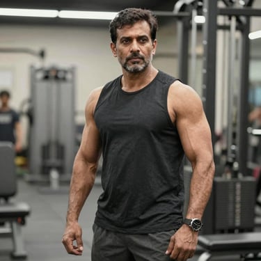 woman wearing black crew-neck shirt