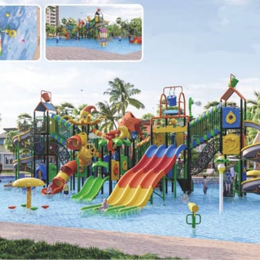 Kontraktor jasa pembuatan waterboom terpercaya dengan desain modern dan aman