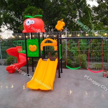 Playground anak untuk taman kota dan ruang publik