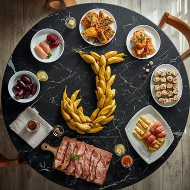 Pratos Letra J culinária: jabuticaba jaca jiló sushi japonês jamon geléia joelho mesa clara elegante receitas brasileiro