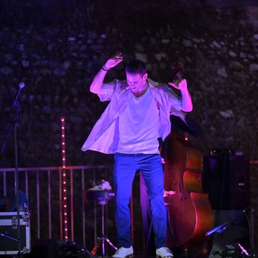 le tap dancer Aurelian Lehmann en concert jazz avec Soul Feet