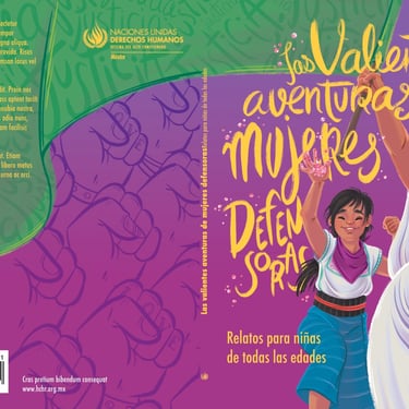 Portada de un libro para naciones unidas sobre genero
