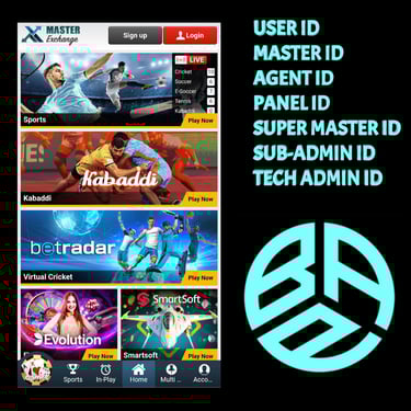 ONLINE CRICKET BETTING ID AVAILABLE DL MDL SMDL MASTER ID SUPER MASTER ID ADMIN ID AVAILABLE 