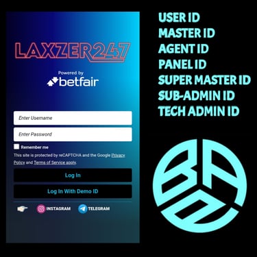 ONLINE CRICKET BETTING ID AVAILABLE DL MDL SMDL MASTER ID SUPER MASTER ID ADMIN ID AVAILABLE 